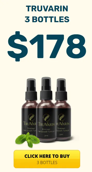 truvarin 3 bottles price